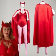 Disfraz Wanda - Bruja Escarlata - Scarlet Witch - Wandavision - Súper Héroes y Heroínas Marvel / Mujer Adulto